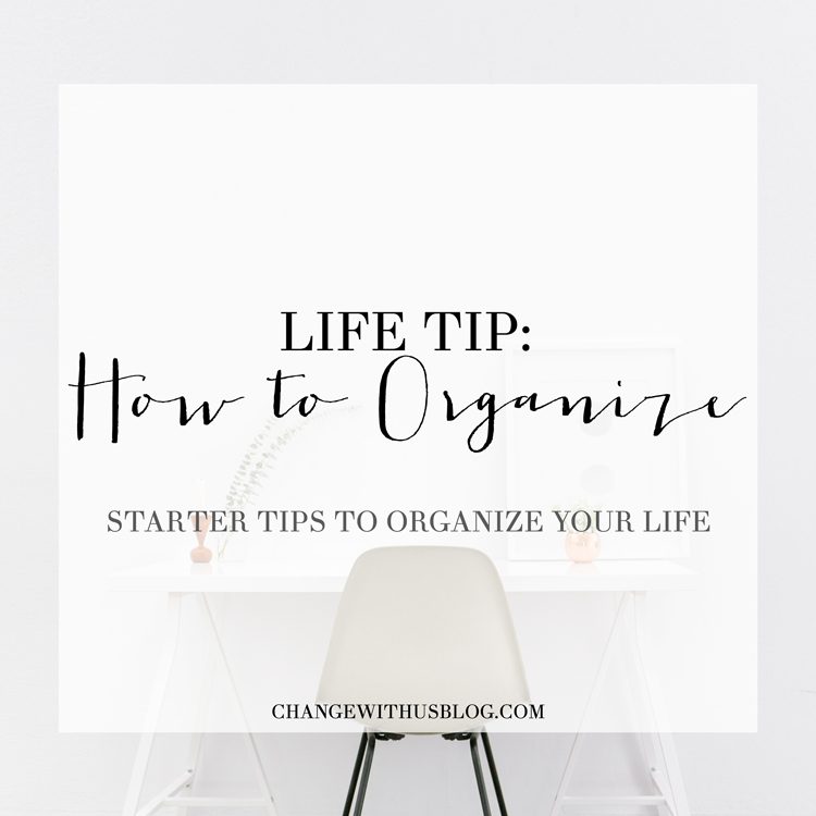 tips to organize your life - agenda